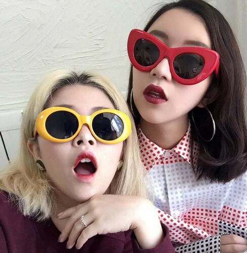 欧美复古新款封帆FF同款猫耳朵