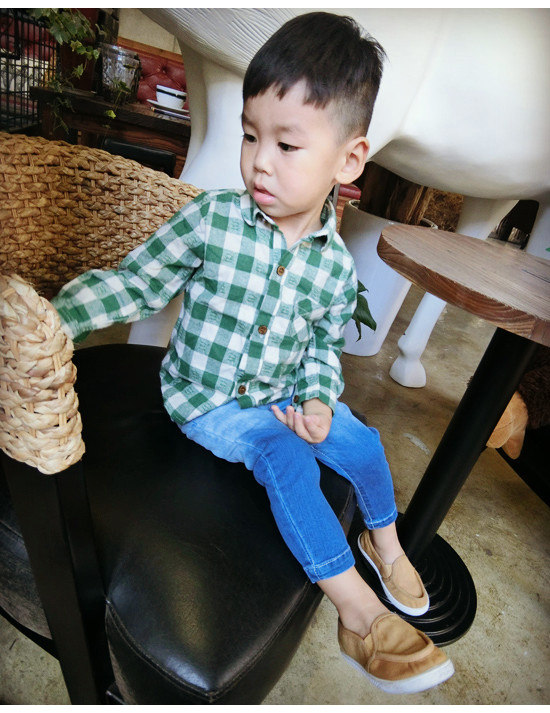 Chemise garcon à manche longue - Ref 2075485 Image 4