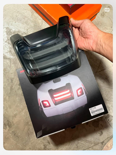 适用于Vespa24款gts300改装台湾koso熏黑尾灯维斯帕24款6日新尾灯