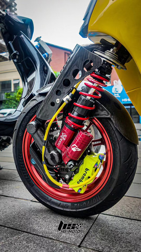 泰国博奋德PROFENDER适用 VESPA150春天冲刺后减器器改装后避震器