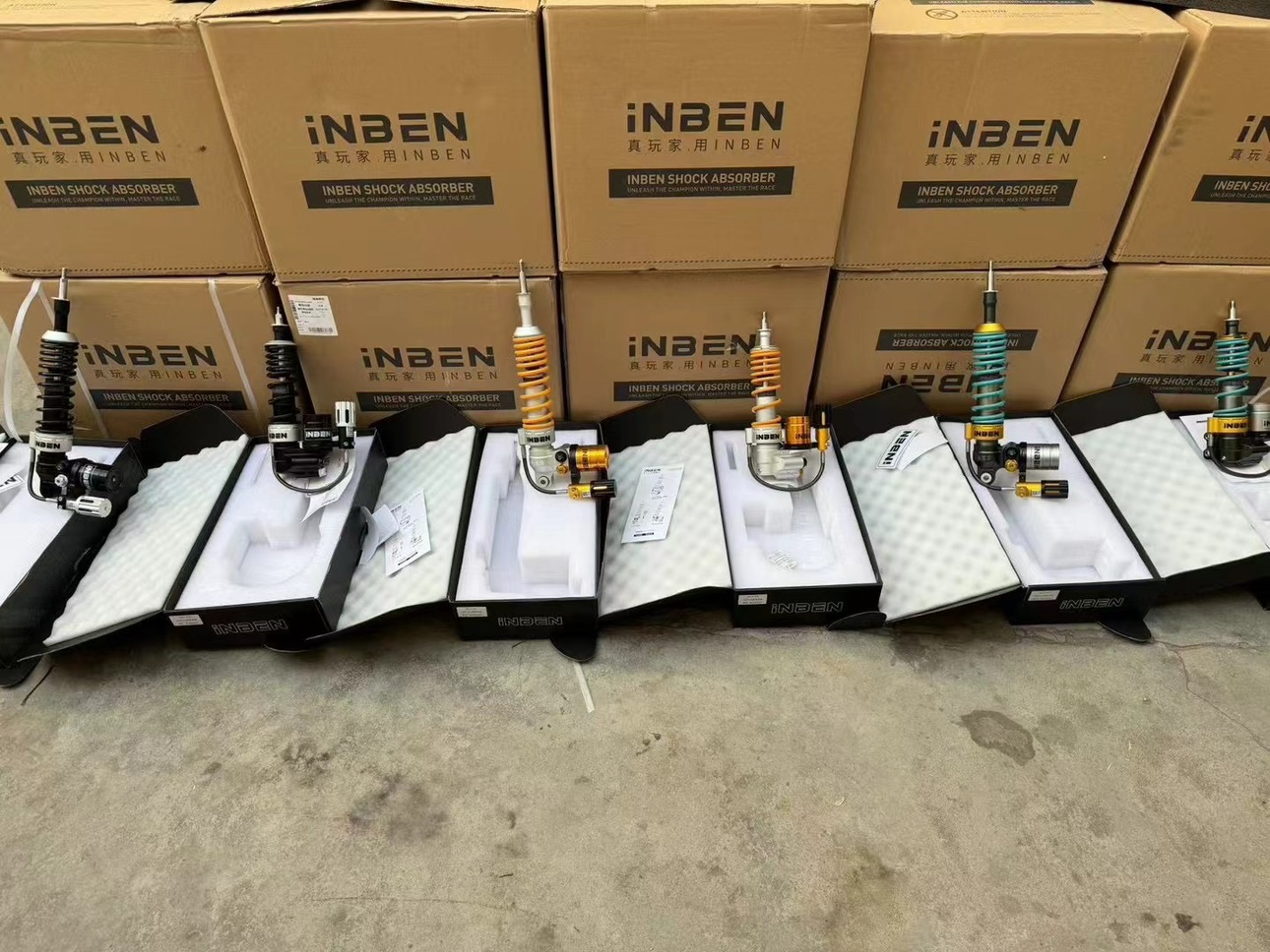 inben减震 vespa150冲刺春天vespa300 gts gtv带可调节预载环