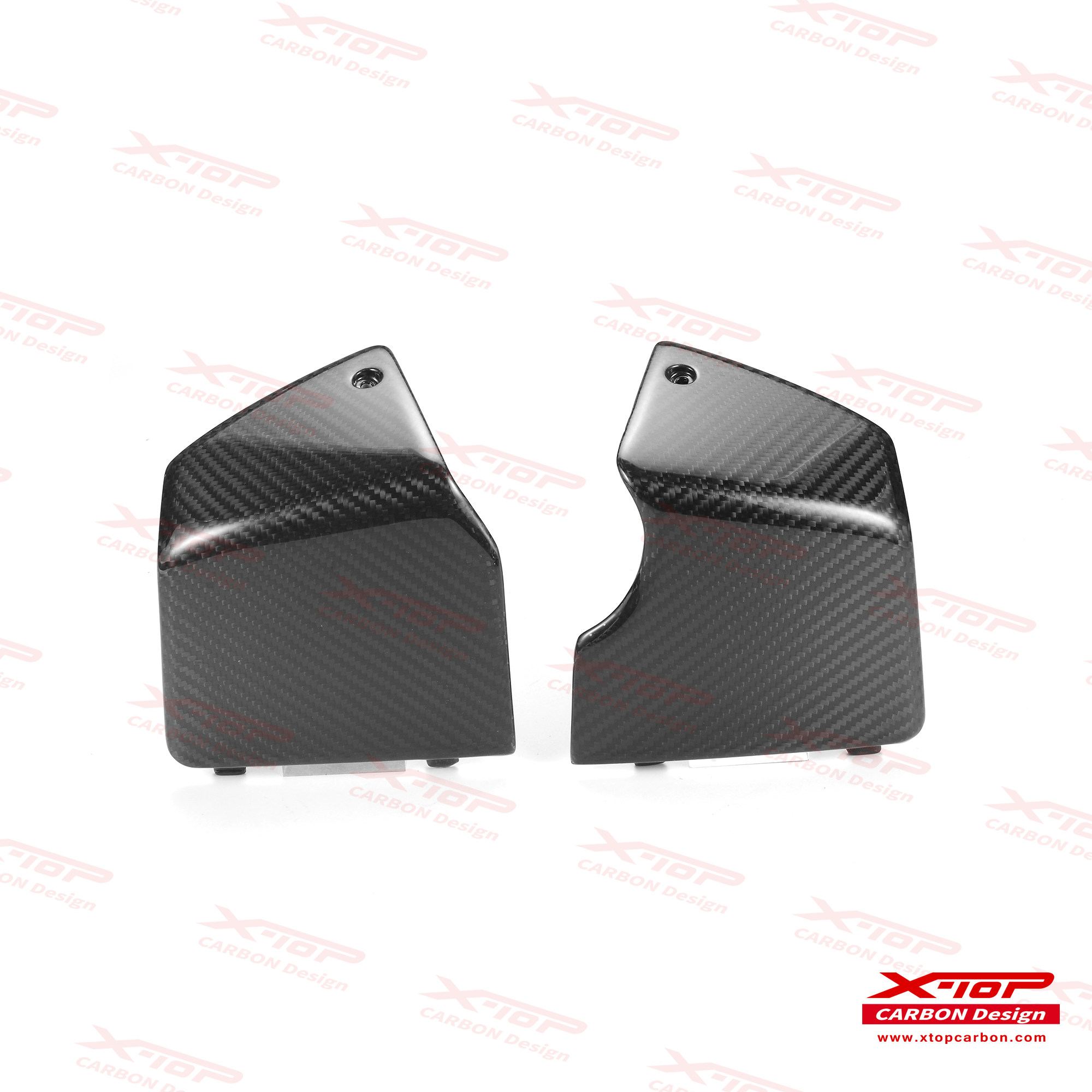适配Vespa24-26款GTS GTV300改装xtop碳纤维肺片原车无损安装