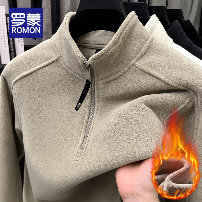 罗蒙基础大众舒适亲肤卫衣