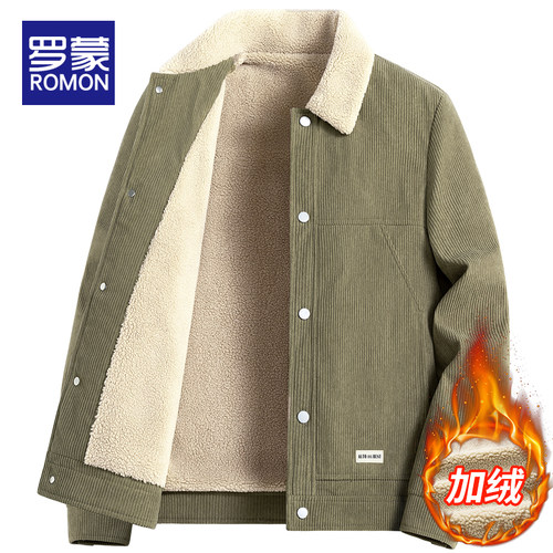 夹克翻领秋冬夹克防风