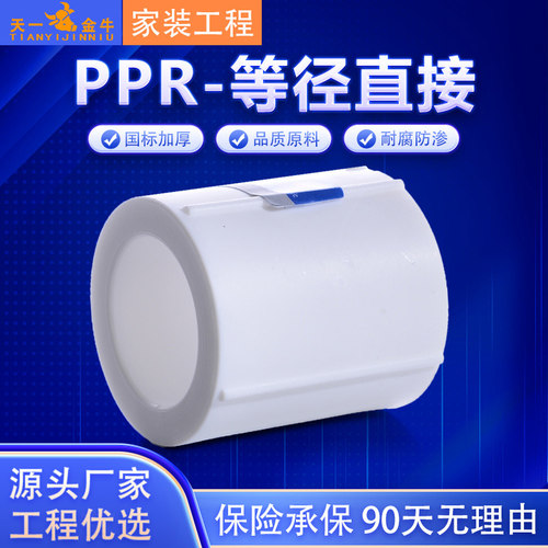金牛天一等径直接配件6分ppr水管