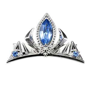 现货 日本Disney迪士尼FROZEN冰雪奇缘Elsa艾莎宝石皇冠发夹发饰