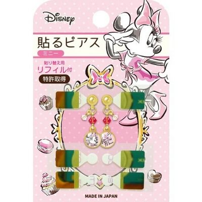 现货特惠 日本Disney迪士尼Minnie米妮限量绝版日本制耳环贴