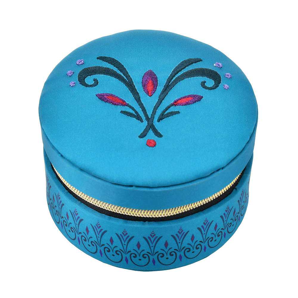 现货 日本Disney迪士尼FROZEN冰雪奇缘Elsa艾莎首饰包小物收纳包