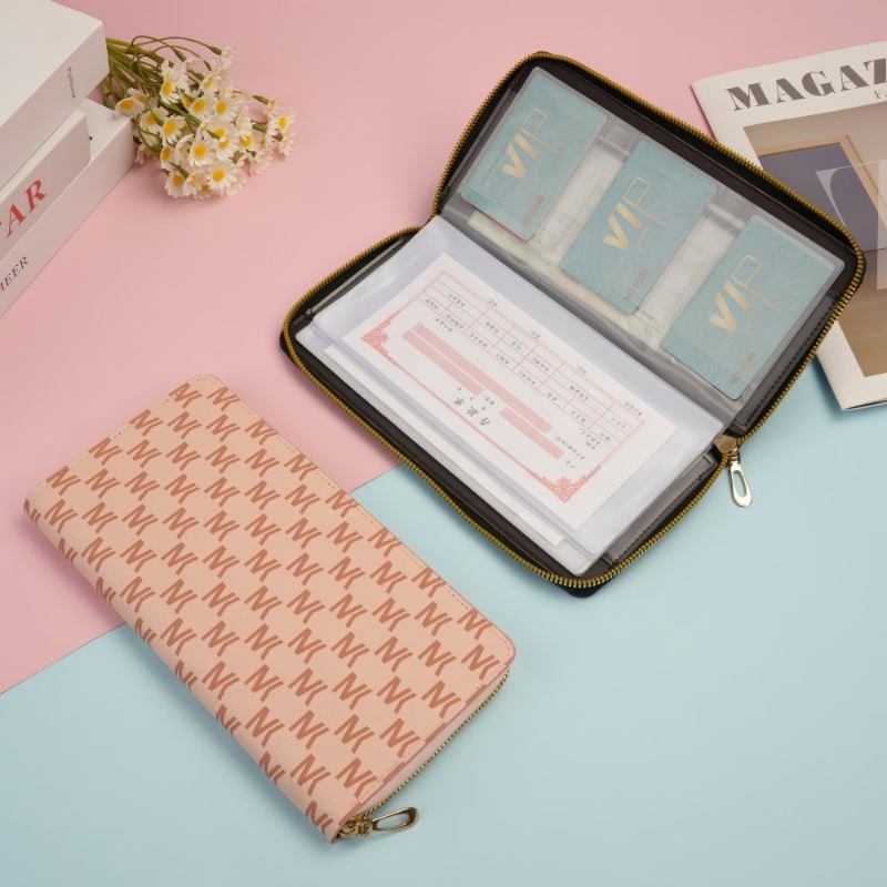 2026新款家用存款单收纳包多功能存折票据卡包银行卡定期存单夹