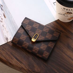 日系薄款轻便钱包便携多层零钱包多卡位银行卡驾驶证洋气日韩钱夹