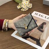 钱包女款 生日礼物2026新款 韩版 新款 简约短款 钱包多卡位皮夹零钱包