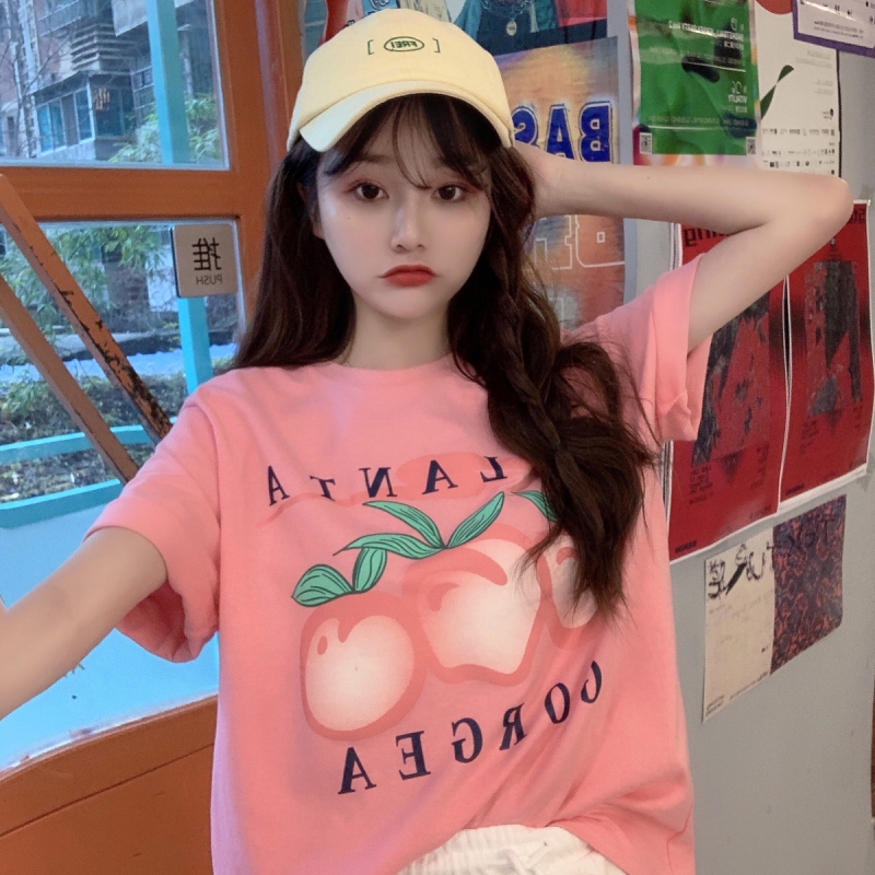 實拍實價短袖t恤女