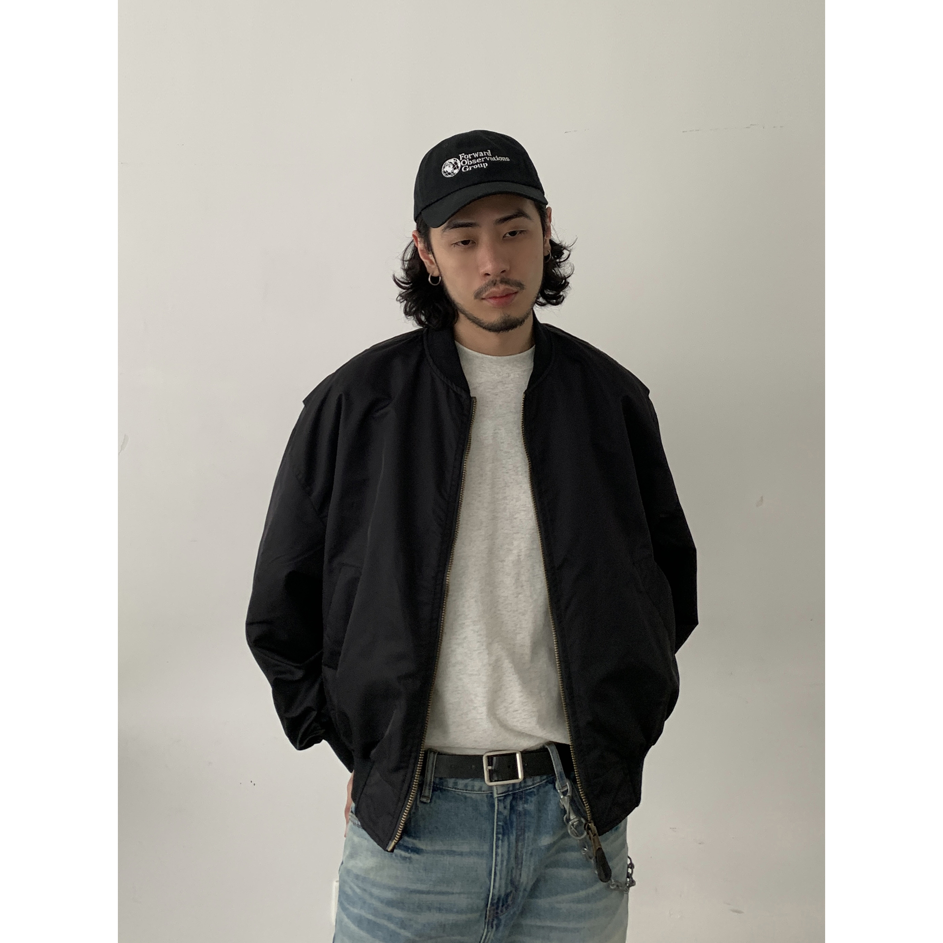 INKNOTS美式复古廓形boxy夹克