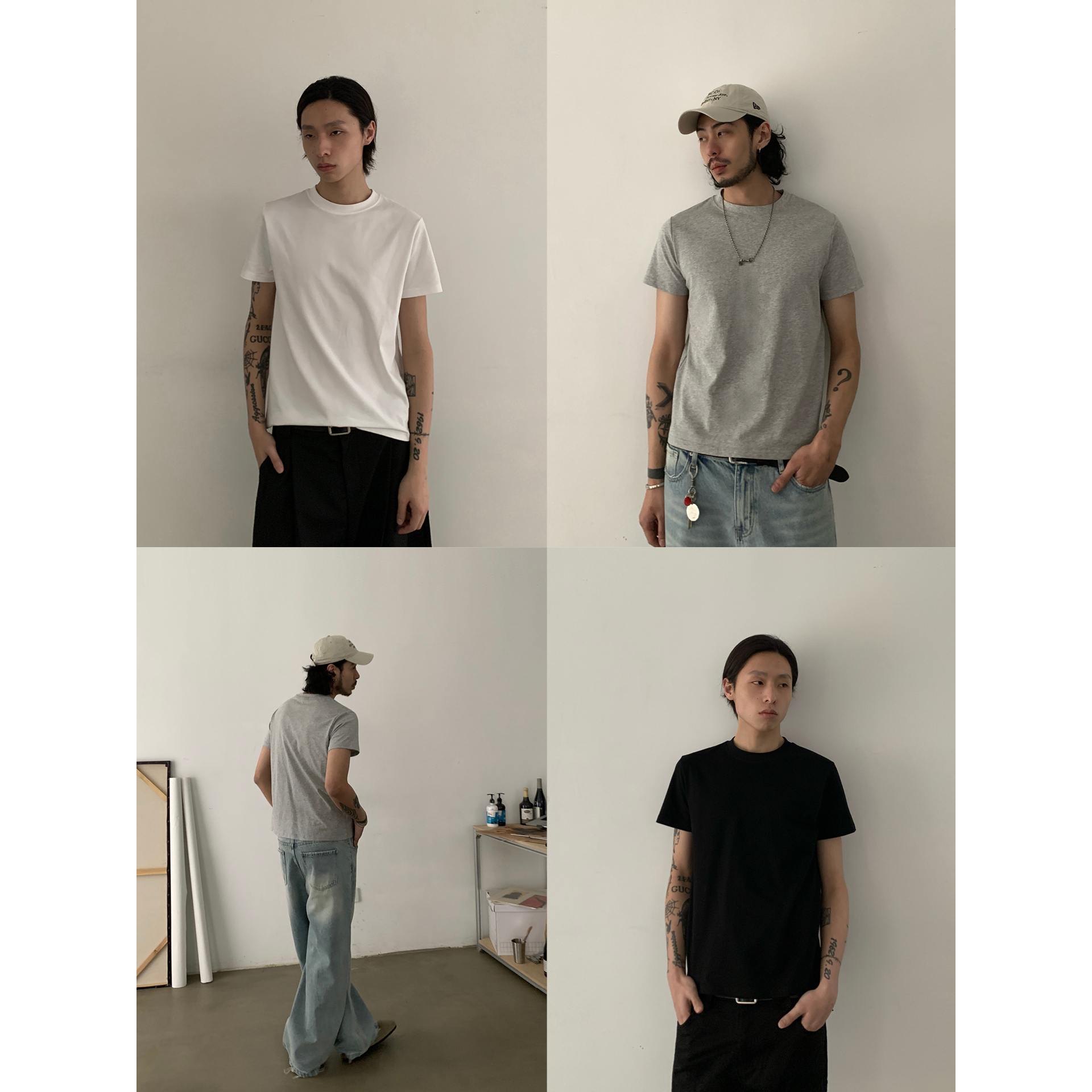 INKNOTS简约索罗娜凉感正肩T恤