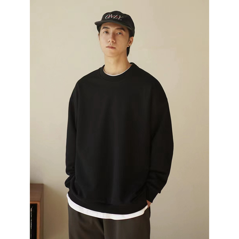 XXSTORE重磅圆领纯色卫衣