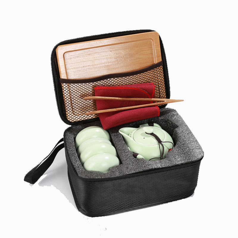 创意旅行功夫茶具户外方便携带收纳包便携式旅游生日会议礼品定制在类目 餐饮具, 茶具, 功夫茶具中 - 来自Buy2taobao.com提供专业的淘宝代购服务