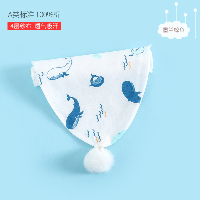 宝宝吸汗巾幼儿园隔汗巾儿童纯棉纱布男童女童垫背全棉大号秋季夏