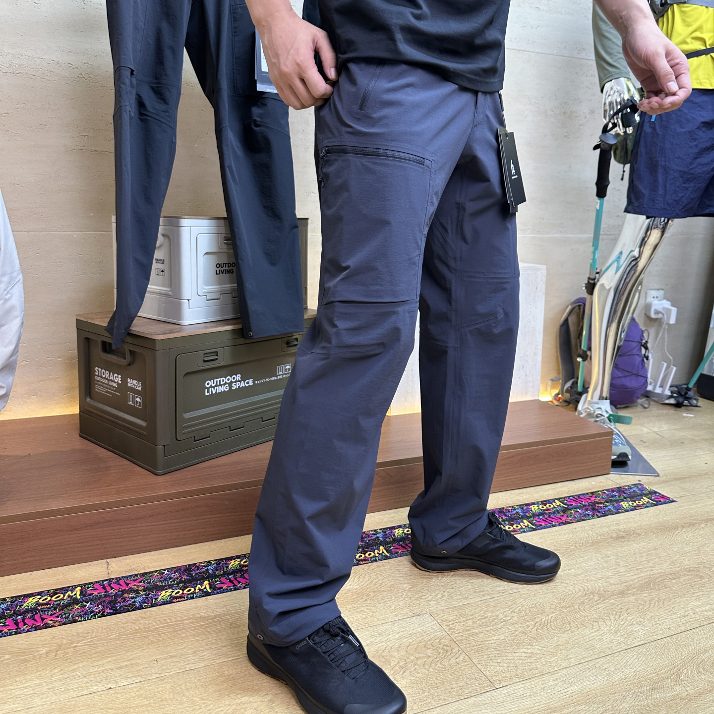 高端货！户外立体裁剪全压胶多口袋防风防水向导裤透气直筒软壳裤,男装,休闲裤,淘宝优惠券,粉丝福利购,淘宝优惠卷