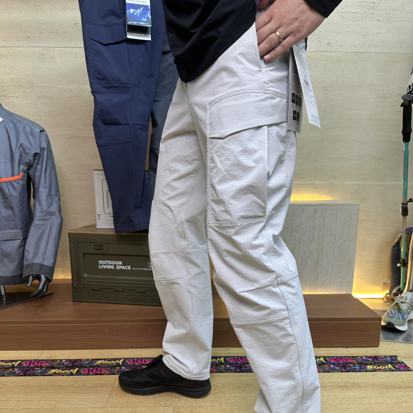 3D立裁！秋季男士户外机能休闲裤