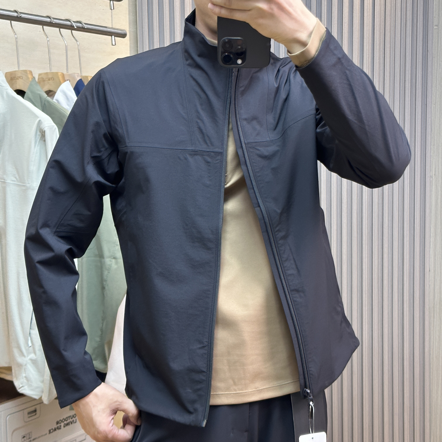 户外防风防水百搭立领休闲外套