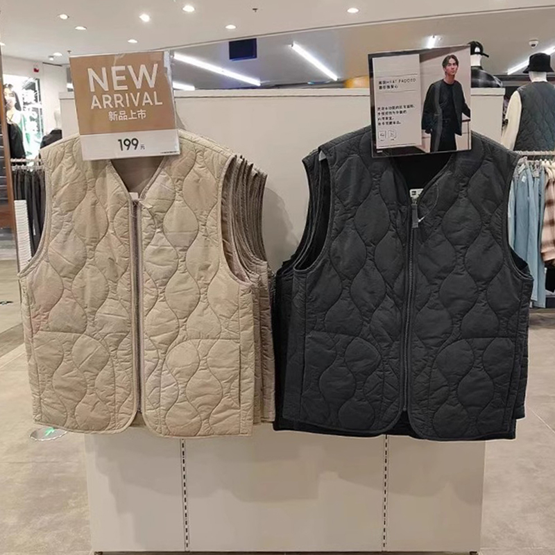 防风防水男女轻盈薄棉马甲背心