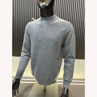 圆领保暖针织打底衫 CF&CLO新品 男士 秋冬新品 毛衣潮 绵羊毛混纺