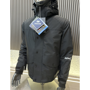 工装 CF&CLO压胶防钻绒 时尚 加厚防风防水男士 羽绒服保暖外套 冬季