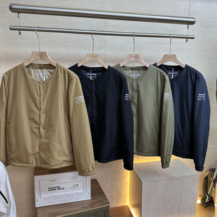 外单牛货！环保先锋！高端秋冬情侣轻量叠穿棉服透气无领保暖棉衣