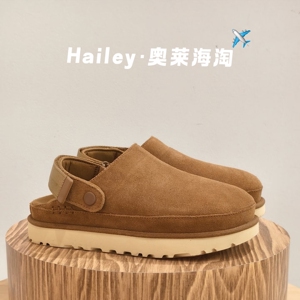 奥莱折扣一脚蹬拖鞋魔术贴穆勒鞋