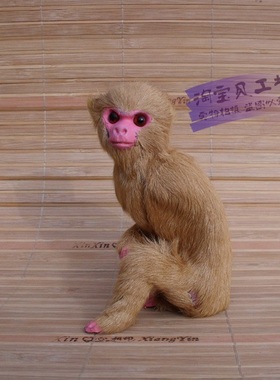 仿真猴猴子摆件创意家居客厅装饰