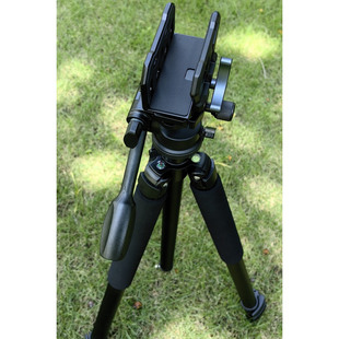 2米三脚架铝合金射击鞍座支架虎钳战术夹户外适配狩猎三脚架装备