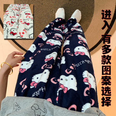 秋冬季女款保暖可爱卡通hellokit