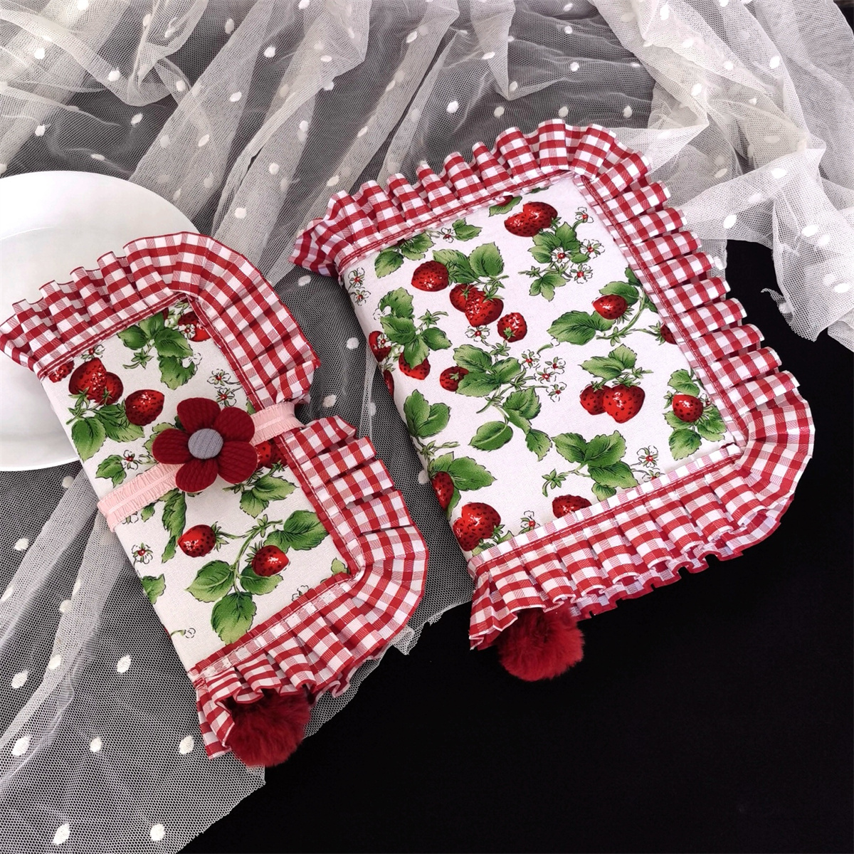 梅子手作布艺A5A6可爱手帐手帐本