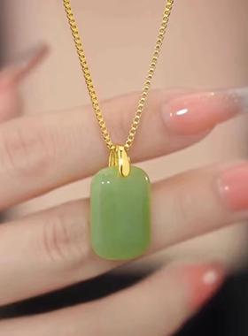 网红同款如事牌平安无事项链