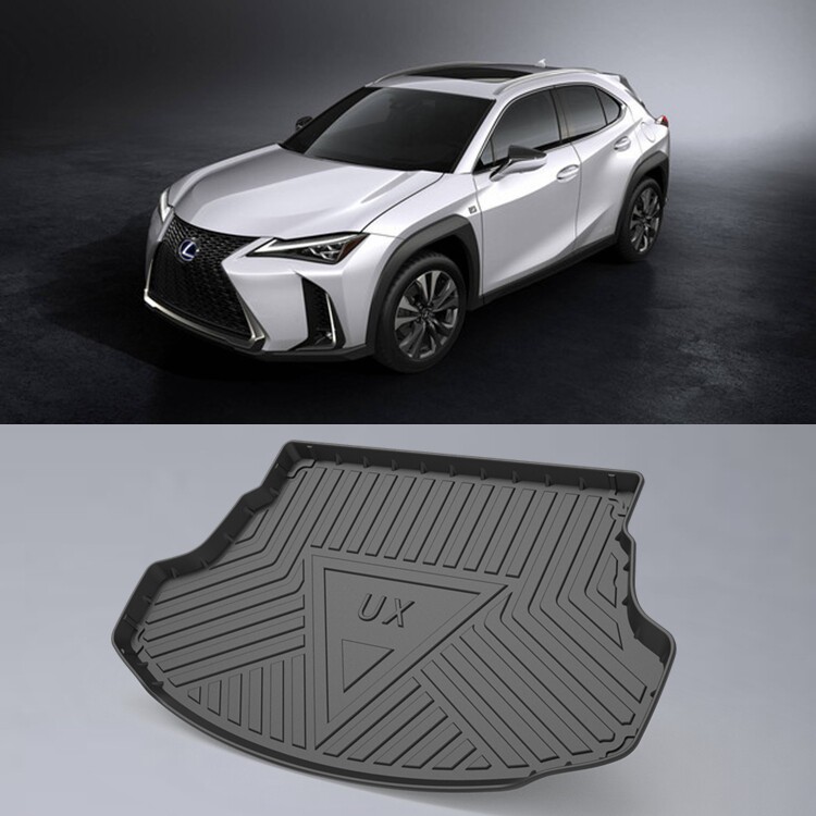 适用于雷克萨斯NX200尾箱垫NX300后备箱垫+UX260专用橡胶后备箱垫