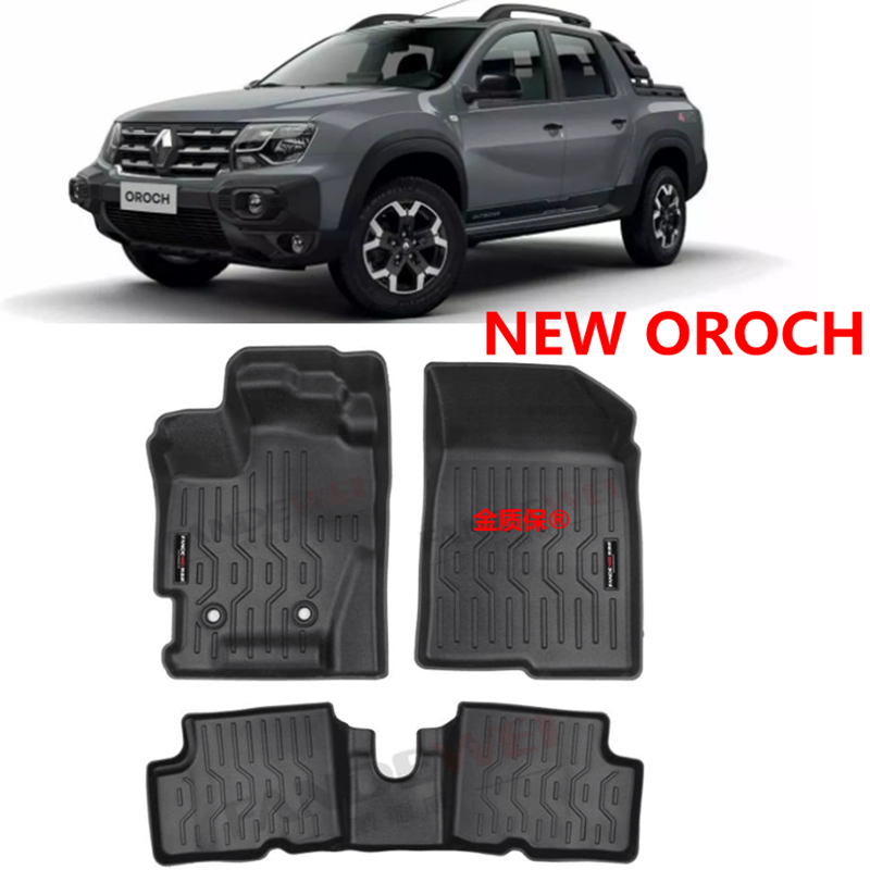 雷诺OROCH脚垫适用于2023-2026 new Renault OROCH 专用TPE脚垫