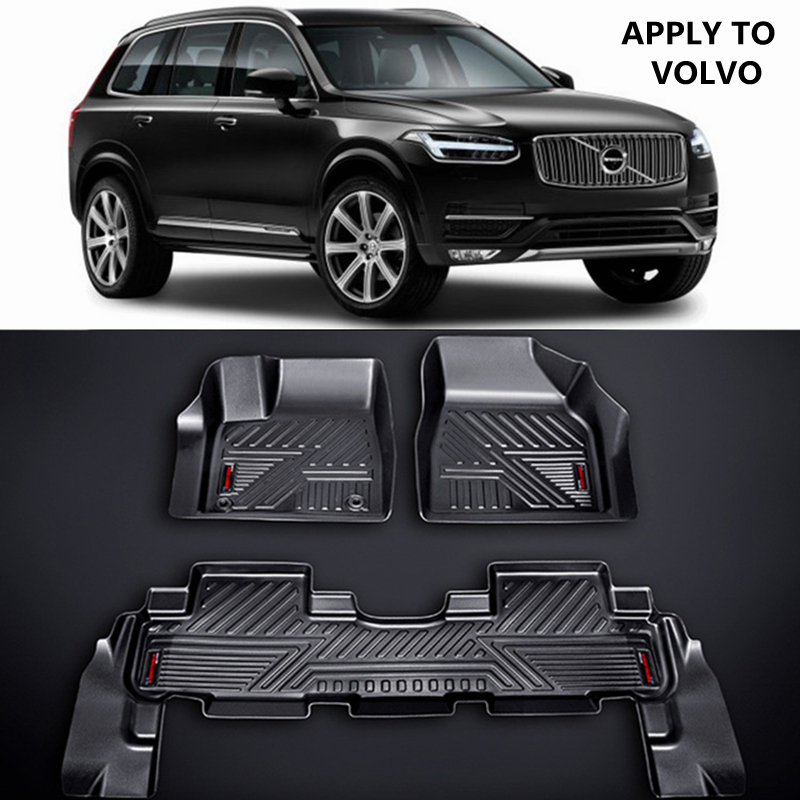 沃尔沃全包围TPE橡胶脚垫