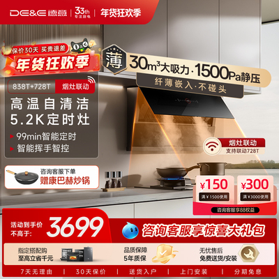 德意838T魔净烟灶套餐套装