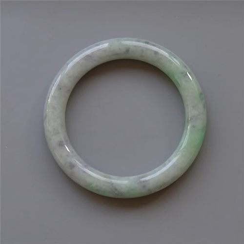 天然A货缅甸老坑翡翠圆手镯子54