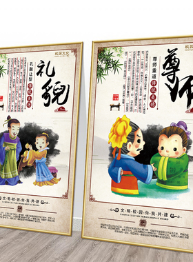 国学文化校园传统礼仪尊师重教