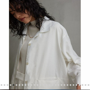 日单 CK1I 超宽松 休闲百搭 上衣外套 限时 竖口袋开襟衬衫 包邮