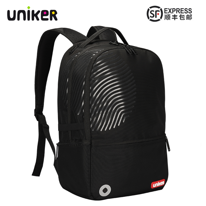 uniker个性潮流时尚双肩旅行背包双肩包男电脑包户外运动休闲背包