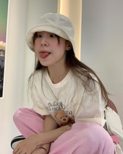 BEAR泡泡泰迪小熊印花圆领奶油色短袖 BUBBLE T恤 REコンテナ