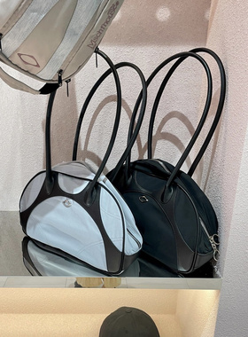 [REコンテナ] MSCHF菱形金属保龄球包手提单肩包大容量腋下包女