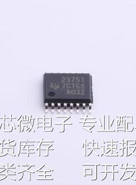 TPS23751PWP 以太网供电(PoE)控制器 TPS23751PWP HTSSOP-16-EP原