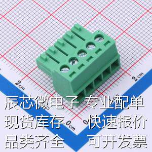 MX15EDGK-3.5-GN01-05P-Cu-Y-A 插拔式接线端子 3.5mm 1x5P 排数: