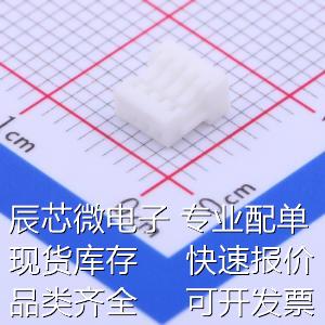 A1001HB-04PN0WNPN20G压线端子胶壳 1mm 1x4P无耳无卤素原装现