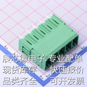 JL5EDGVHC-76205G01 插拔式接线端子 板端/插座-闭口 1x5P 7.62mm