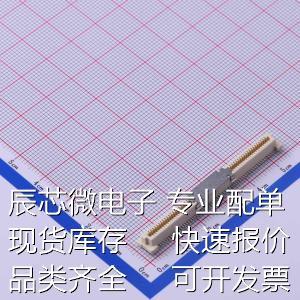 61082-121402LF 板对板连接器 间距:0.8mm PIN:120P 母 立贴 原装