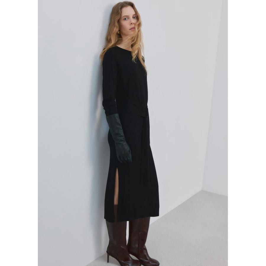 西班牙欧洲正品代购 MANGO 女士 绳结针织连衣裙  27073319,女装/女士精品,连衣裙,淘宝优惠券,粉丝福利购,淘宝优惠卷